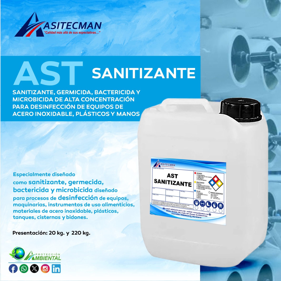 AST SANITIZANTE