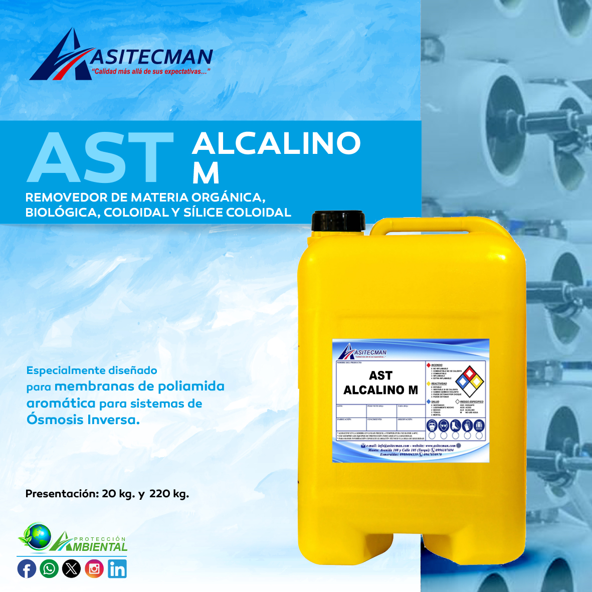AST ALCALINO M