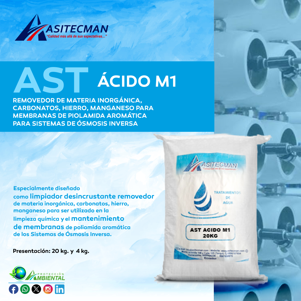 AST ÁCIDO M1